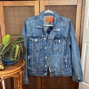 Lucky Brand • Tomboy Trucker • Distressed • NWT